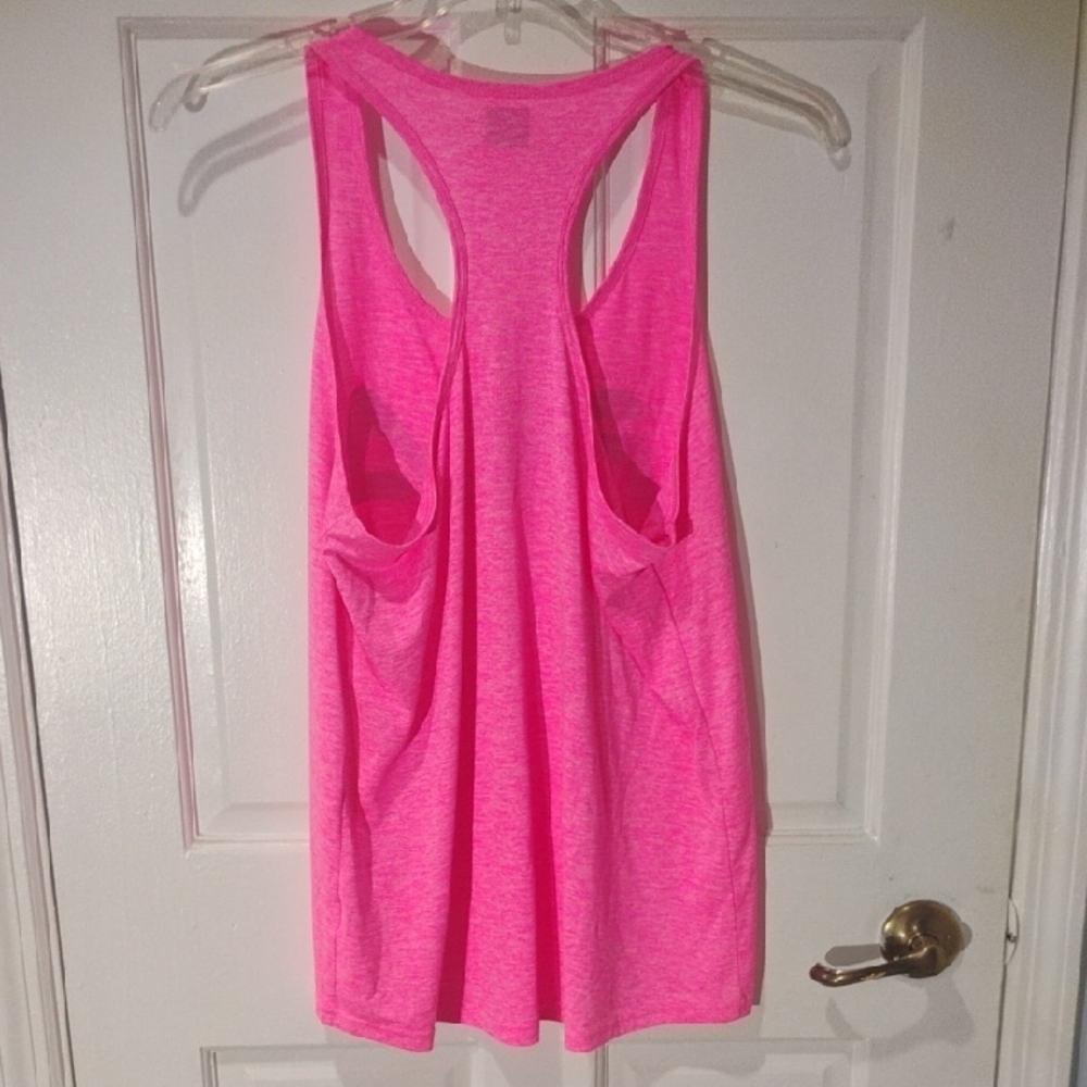 Fila Neon Pink Racerback Tank - Picture 4 of 5
